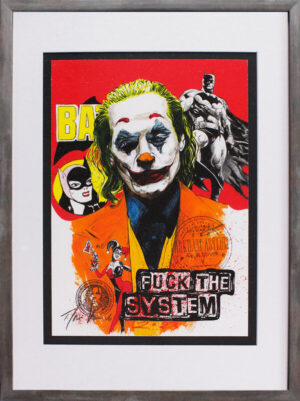 Thomas Jankowski - JOKER Fuck the system - Edition small - Originale serielle Mi...