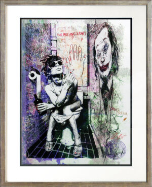 Thomas Jankowski - JOKER IS WATCHING YOU - Original Mischtechnik (Unikat)