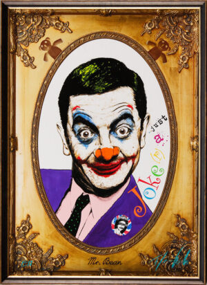 Thomas Jankowski - JUST A JOKE(R) - Originale serielle Mischtechnik (Unikat)