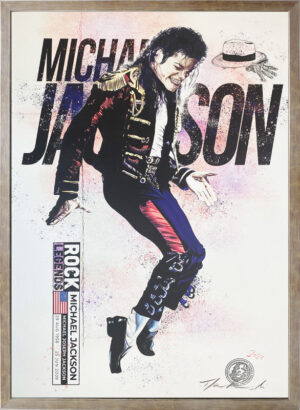 Thomas Jankowski - Michael Jackson Version groß - Original Mischtechnik (Unikat)...