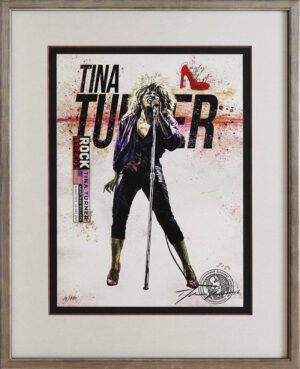Thomas Jankowski - TINA TURNER - Edition small - Original Mischtechnik (Unikat) ...