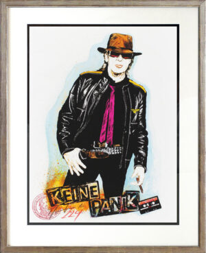 Thomas Jankowski - UDO KEINE PANIK-  Edition small - Original Mischtechnik (Unik...