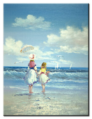 Totti Moreno - Am Meer-70 x 90 cm