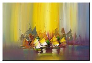 Totti Moreno - Funny Regatta-100 x 150 cm
