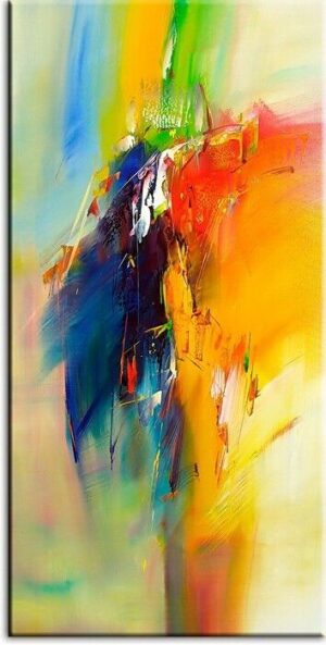Totti Moreno Leinwandbild - Abstrakte Composition III