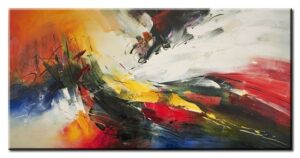 Totti Moreno Leinwandbild - Mind Trips-80 x 160 cm