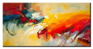 Totti Moreno Leinwandbild - Tropical Heatwave-40 x 80 cm