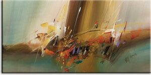 Totti Moreno Leinwandbild - Vision VII