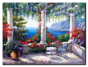 Totti Moreno - Oase der Ruhe-90 x 120 cm