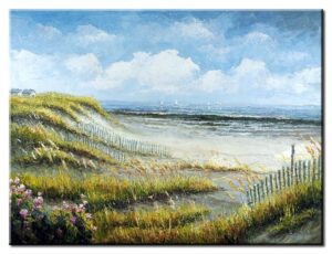 Totti Moreno - Wind in den Dünen-60 x 80 cm