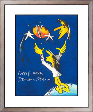 Udo Lindenberg Bilder - GREIF NACH DEINEM STERN - Edition 2021 - Original Grafik...