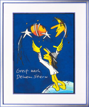 Udo Lindenberg Bilder - GREIF NACH DEINEM STERN - Edition 2021 - Original Grafik...