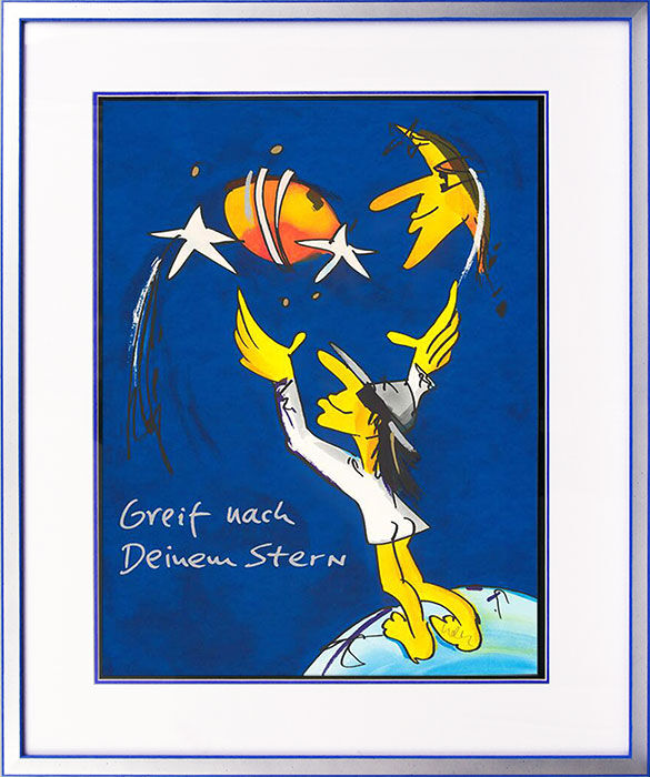 Udo Lindenberg Bilder - GREIF NACH DEINEM STERN - Edition 2021 - Original Grafik...