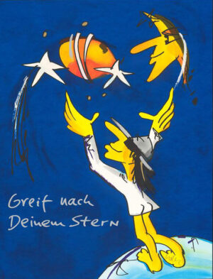 Udo Lindenberg Bilder - GREIF NACH DEINEM STERN - Edition 2021 - Original Grafik...