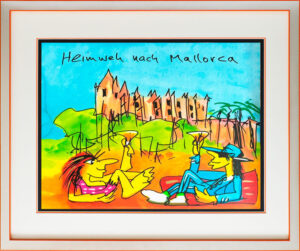 Udo Lindenberg Bilder - HEIMWEH NACH MALLORCA  - Edition 2024 - handsigniert