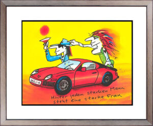 Udo Lindenberg Bilder - HINTER JEDEM STARKEN MANN STEHT EINE STARKE FRAU - Editi...