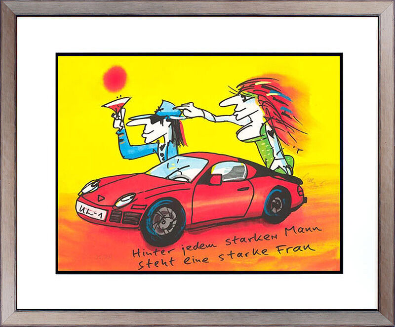Udo Lindenberg Bilder - HINTER JEDEM STARKEN MANN STEHT EINE STARKE FRAU - Editi...