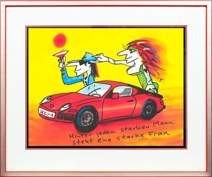 Udo Lindenberg Bilder - HINTER JEDEM STARKEN MANN STEHT EINE STARKE FRAU - Editi...