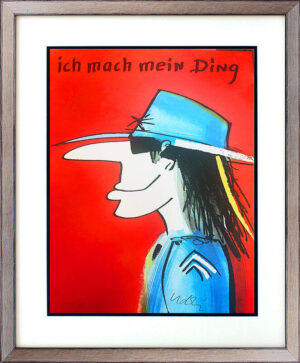 Udo Lindenberg Bilder - ICH MACH MEIN DING - Edition 2024 - Original Grafik hand...