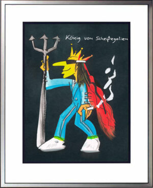 Udo Lindenberg Bilder - König von Scheißegalien - Edition 2023  - handsigniert