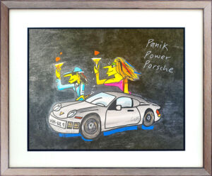 Udo Lindenberg Bilder - PANIK POWER PORSCHE - Edition 2025 - Original Grafik han...