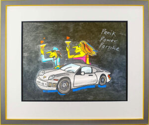 Udo Lindenberg Bilder - PANIK POWER PORSCHE - Edition 2025 - Original Grafik han...
