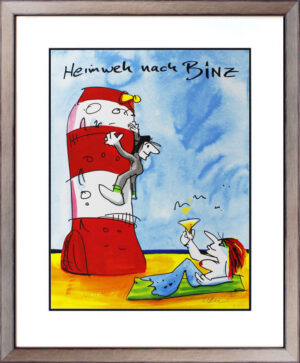 Udo Lindenberg HEIMWEH NACH BINZ - Original Grafik