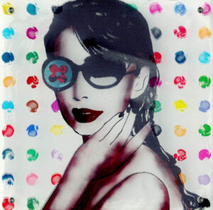 Ulrike Langen - HOT SPOT - Original Mischtechnik - handsigniert