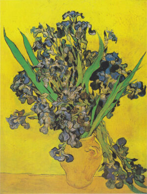Vincent van Gogh - Vase mit Iris