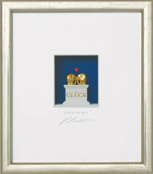 Volker Kühn Bilder - Glücksbringer - orig. 3D-Bildobjekt