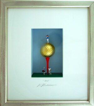 Volker Kühn Bilder - Golf - Orig. 3D-Bildobjekt
