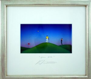 Volker Kühn Bilder - Green Hills - orig. 3D-Bildobjekt