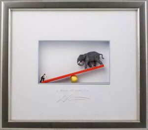 Volker Kühn Bilder - Nichts ist unmöglich - orig. 3D-Bildobjekt