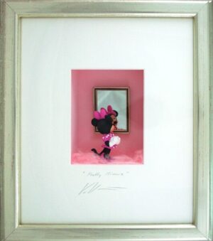Volker Kühn Bilder - Pretty Minnie - orig. 3D-Bildobjekt