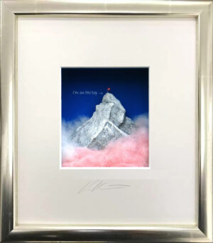 Volker Kühn Bilder - Über den Wolken - orig. 3D-Bildobjekt