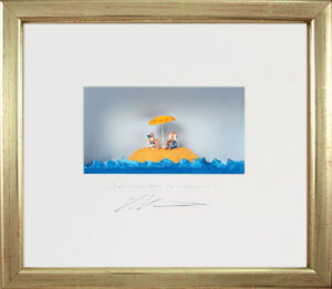 Volker Kühn - Das Leben kann so schön sein - orig. 3D-Bildobjekt