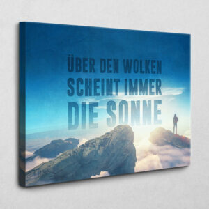 Die Sonne scheint immer 140 x 105 cm