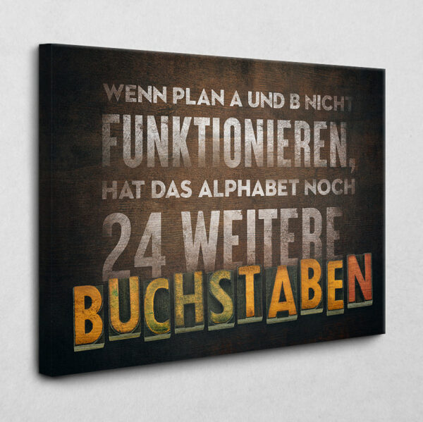 Plan A 105 x 140 cm