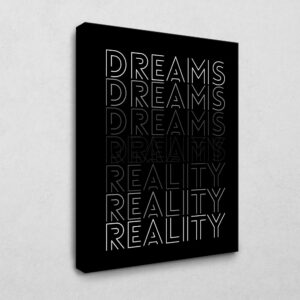 Dreams become reality 105 x 140 cm