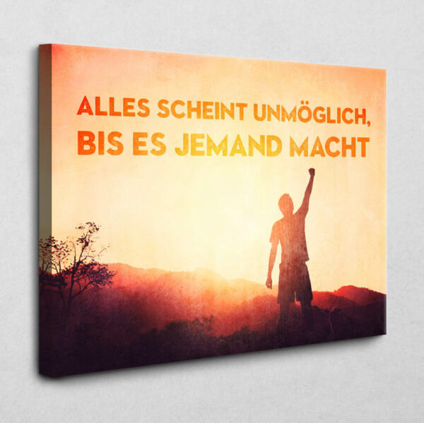 Alles ist möglich 140 x 105 cm