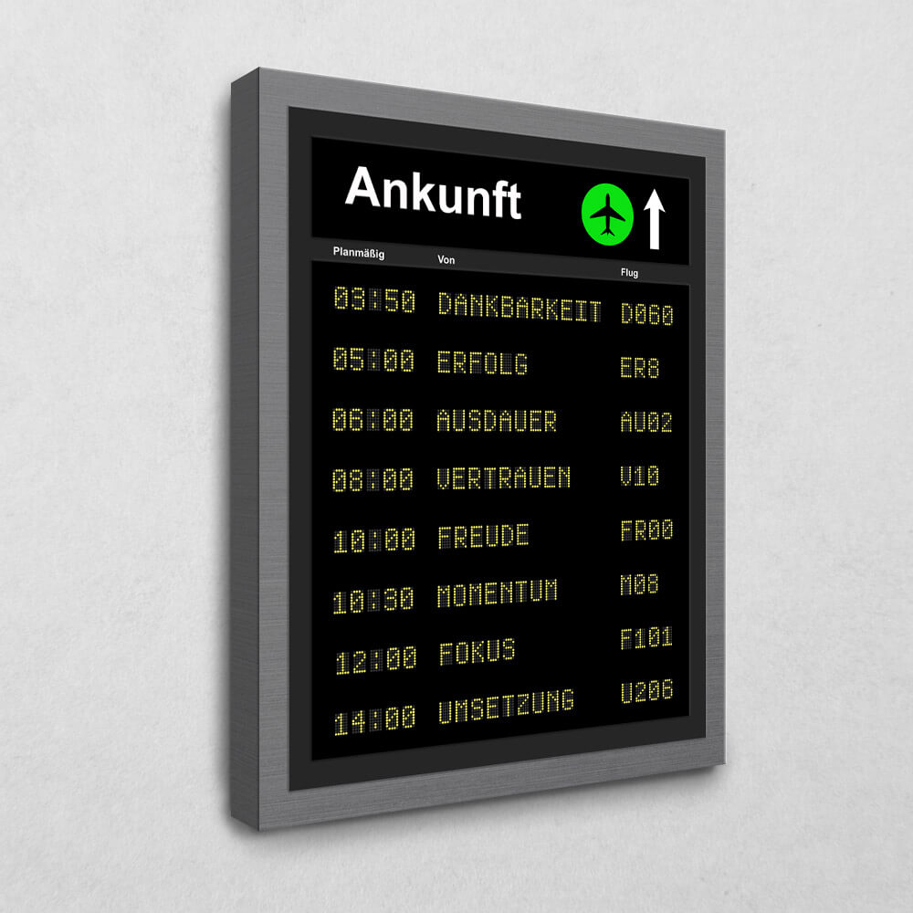 Ankunft 105 x 140 cm 4 cm