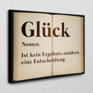 Buch des Glücks 140 x 105 cm 4 cm