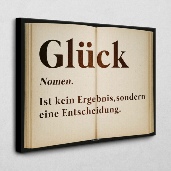 Buch des Glücks 140 x 105 cm 4 cm