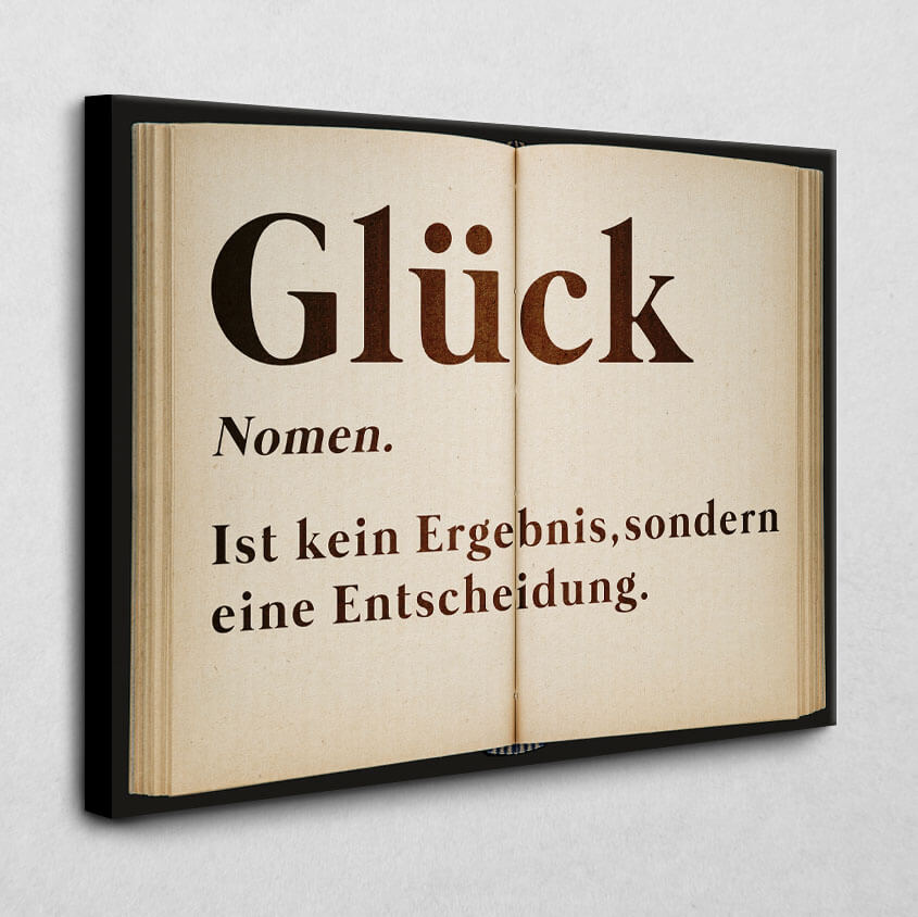 Buch des Glücks 140 x 105 cm 4 cm