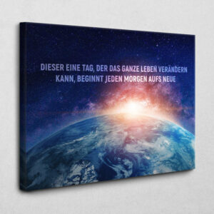 Dieser eine Tag 120 x 80 cm