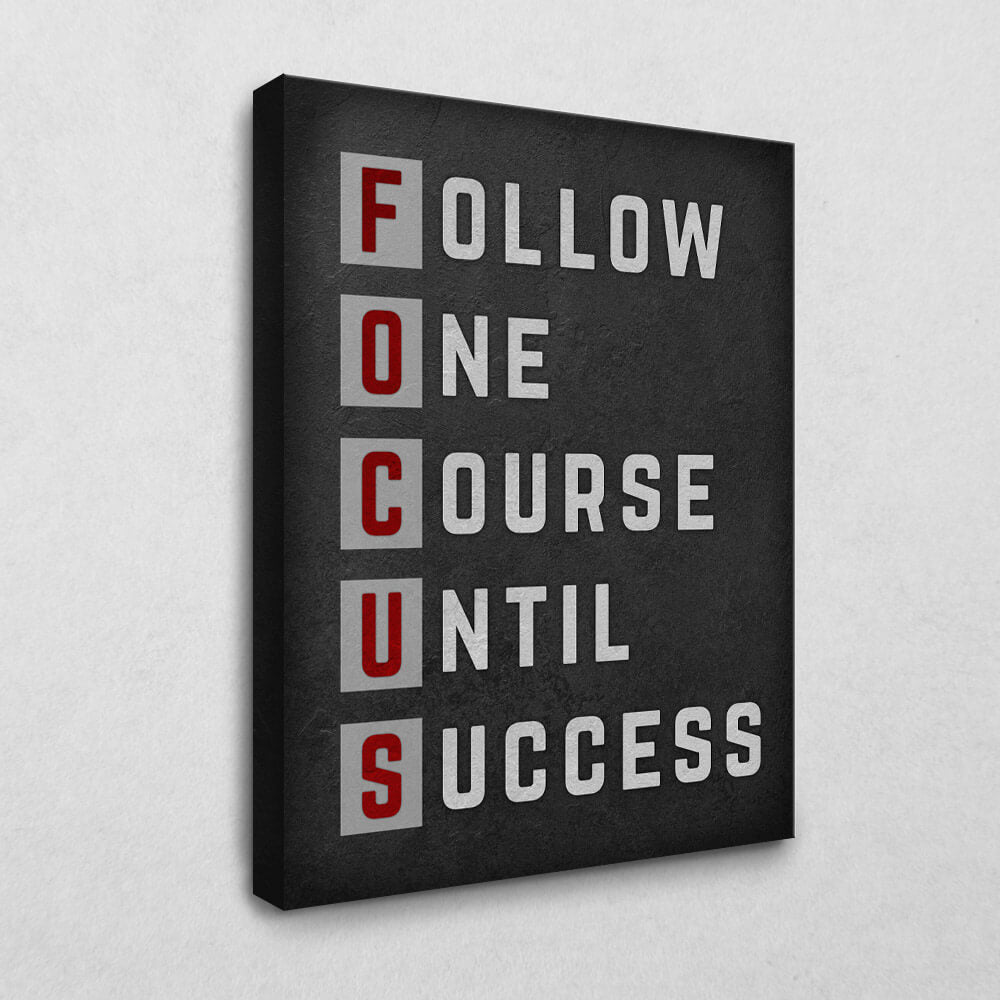 Focus to succeed 105 x 140 cm 4 cm