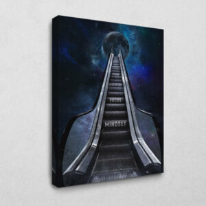 Escalator to Success 120 x 80 cm
