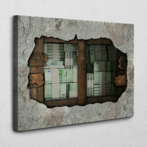 Money Wall 140 x 105 cm