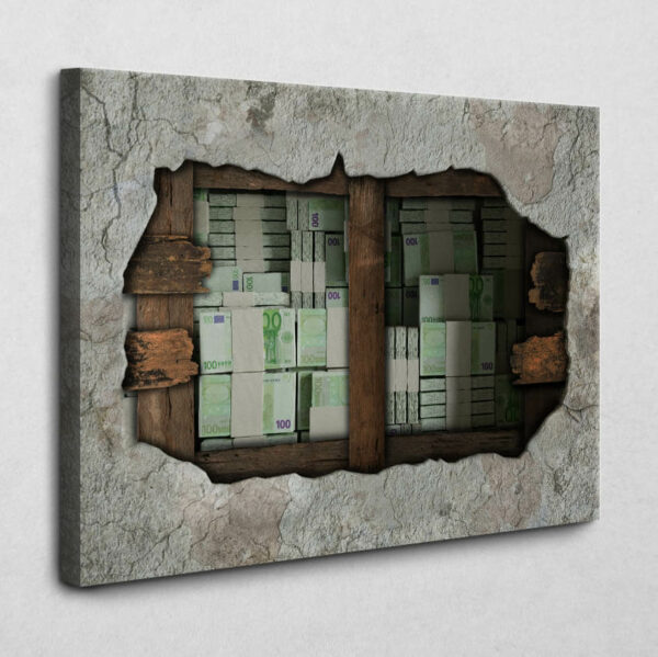 Money Wall 140 x 105 cm