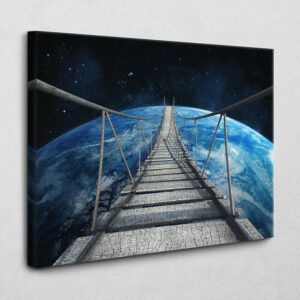 The World is yours 120 x 80 cm
